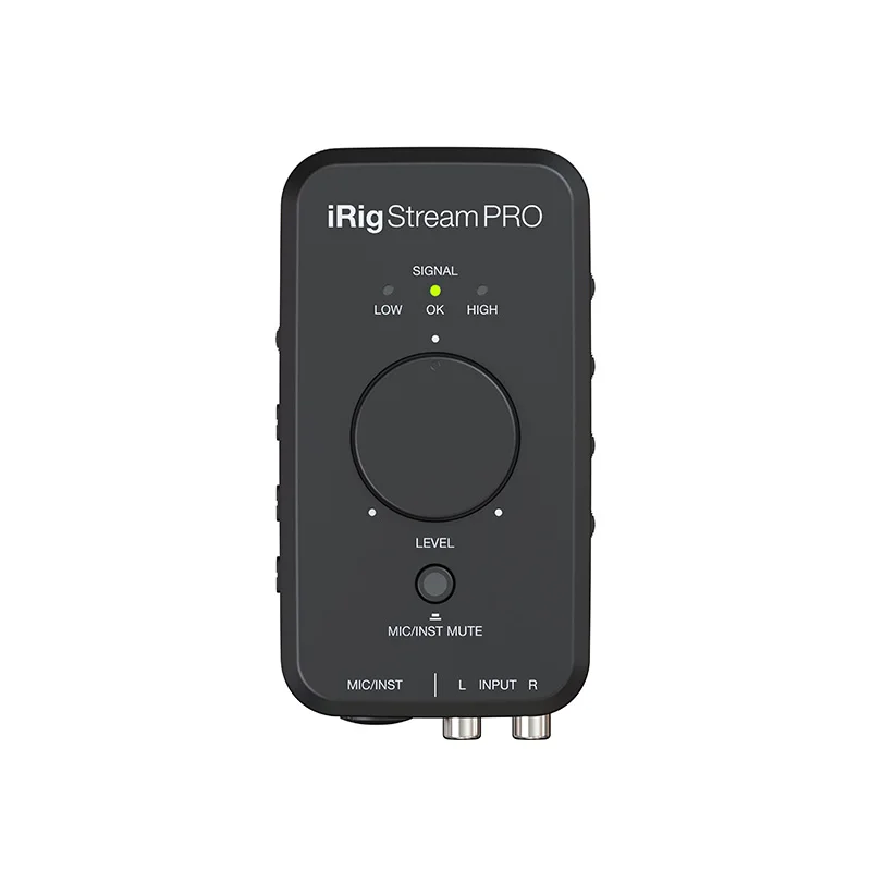IK 멀티미디어 iRing Stream Pro 네트워크 라이브 스트리밍 사운드 카드, 4 in 2 out