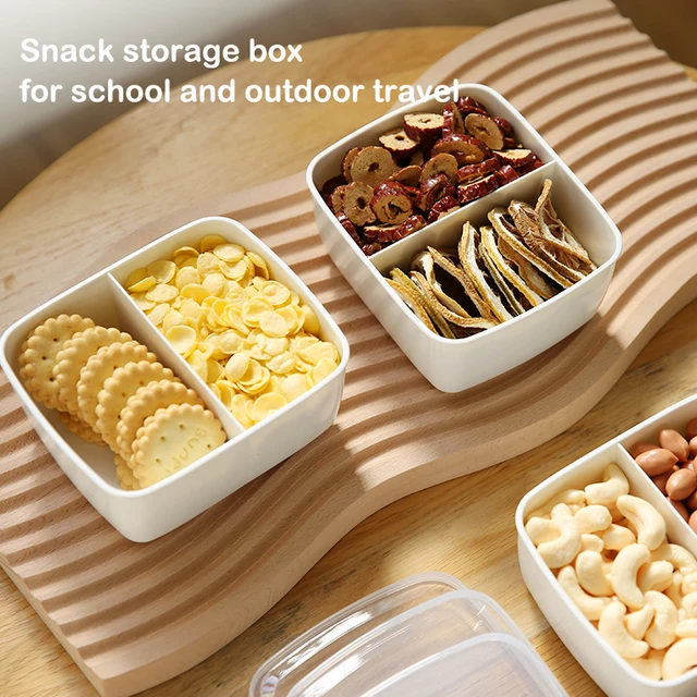 Stil Runde Kinder-Lunch-Box Snack box Kinder-Obst-Box Mini Bento Box