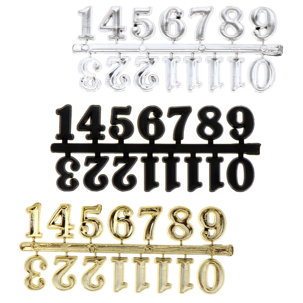 

Clock Numbers Digital Number Diy Kit Replacement Wall Arabic Accessories