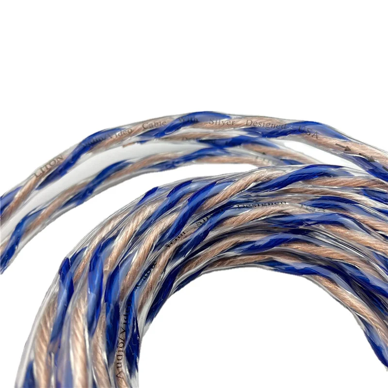 Liton Pure Copper Speaker Cable Bulk Wire DIY Audio Cable 1m