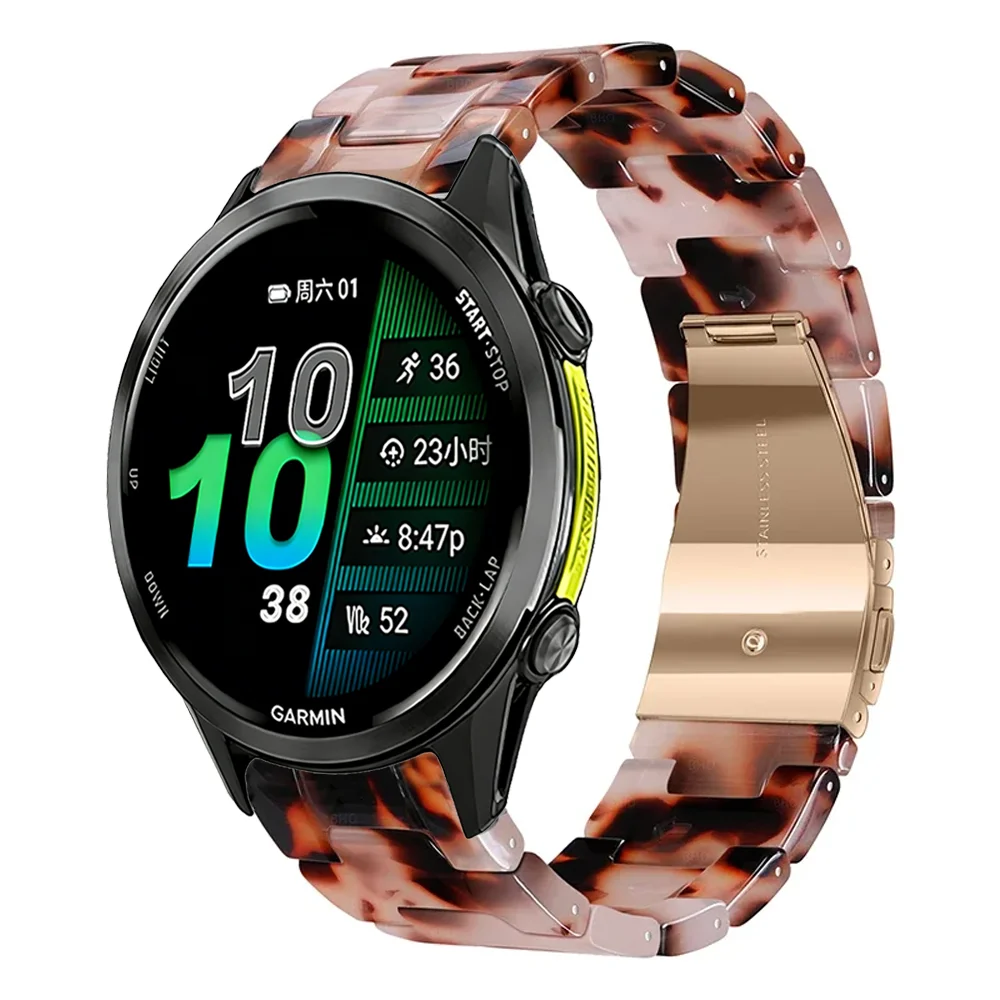 Resin Strap: Comfortable Bracelet for Smartwatches (20mm/22mm)