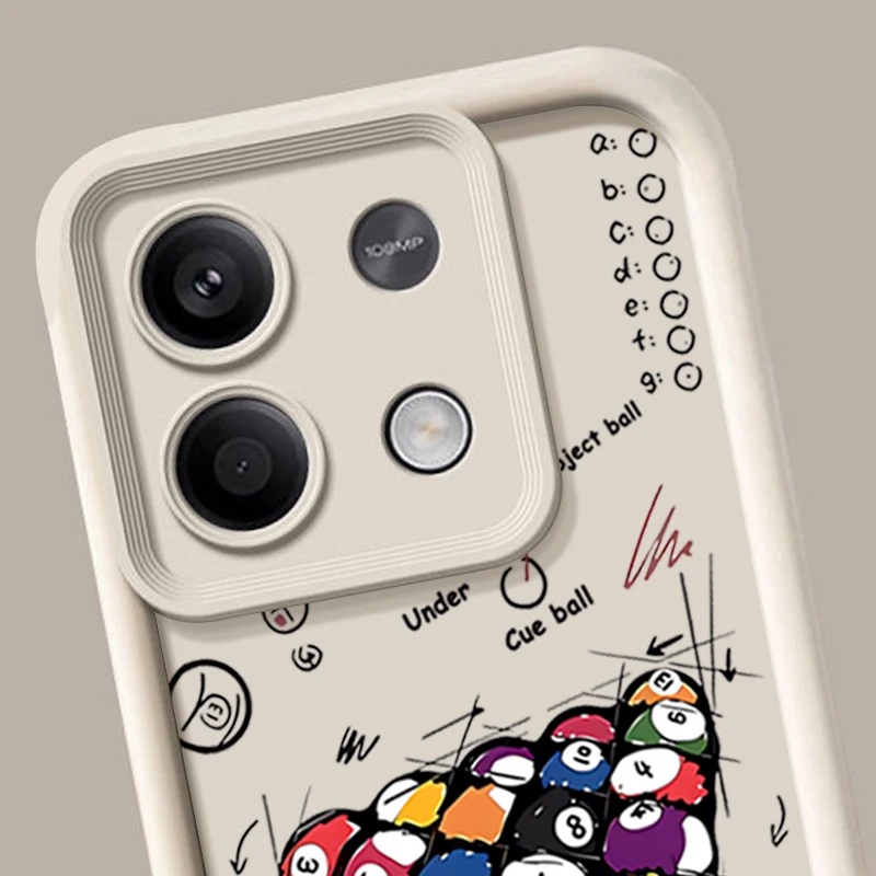 Billiards Printed Soft TPU Phone Case