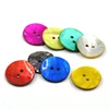 20pcs/lot Natural Shell Sewing Buttons Color Mother of Pearl Shell Round Buttons 2 Holes for Clothing DIY Garment Accessories 1