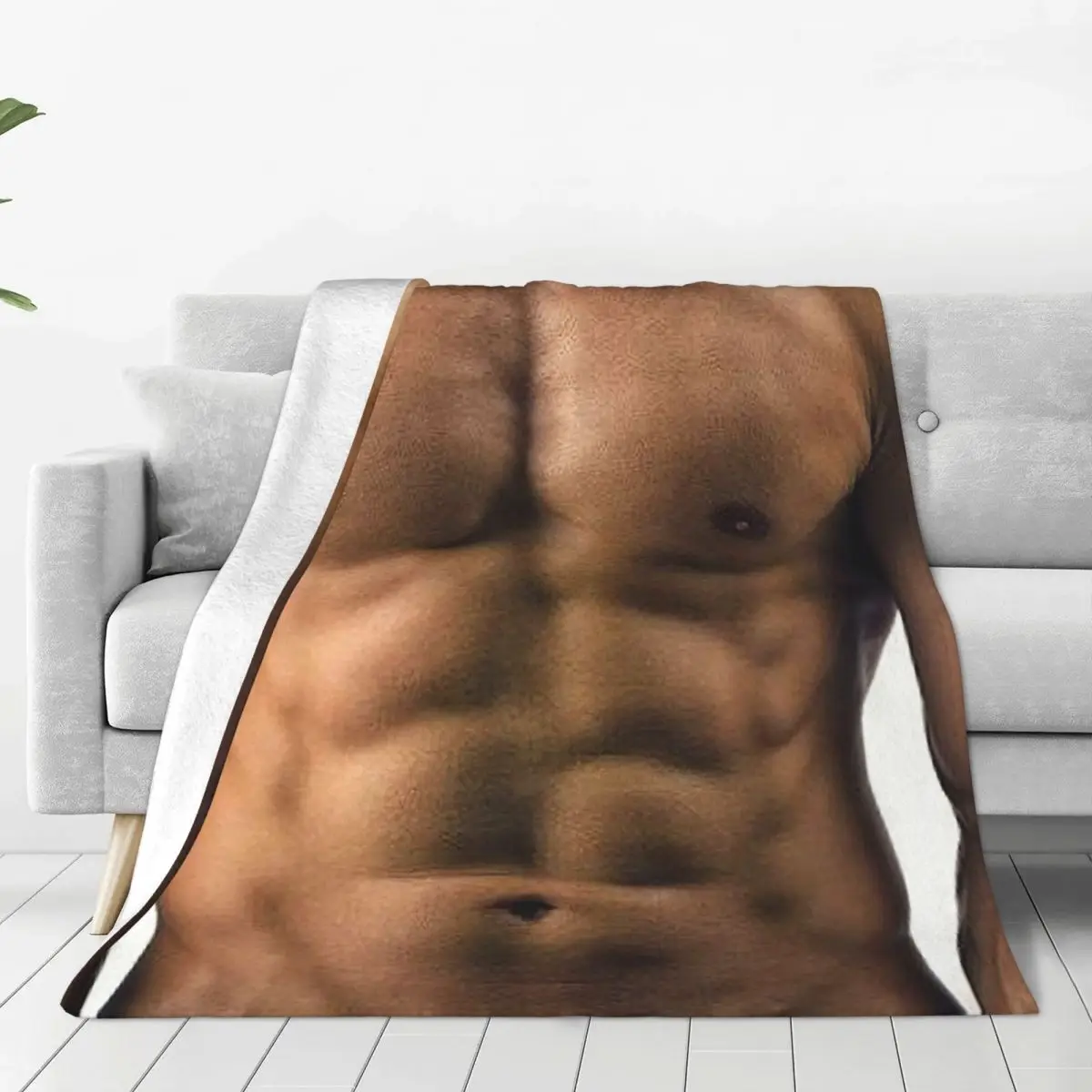 

Muscle Man Pack Abs Bed Blanket Flannel Blanket Flannel Blanket Air conditioning blanket