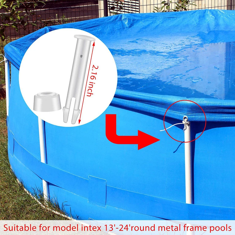 Intex 26701EH Piscina Sobre El Suelo Con Marco De Metal Prisma De 10 Pies X 30 Pulgadas Con Bomba