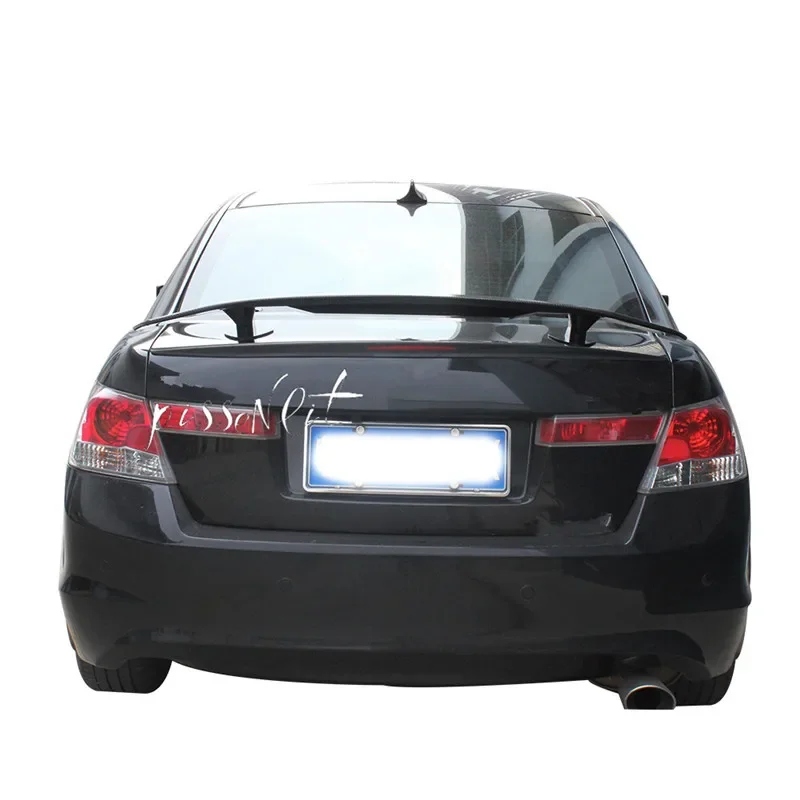 Tuning Spoiler per auto universale per berlina posteriore per auto 3D in fibra di carbonio posteriore Hatchback Auto Trunk Wing adatto per BMW Honda Accessori - immagine 6