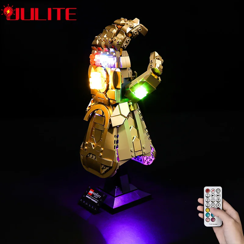 LED Licht Kit Für 76191 Gauntlet DIY Spielzeug Set Nicht Enthalten Bausteine Nur Beleuchtung Kit