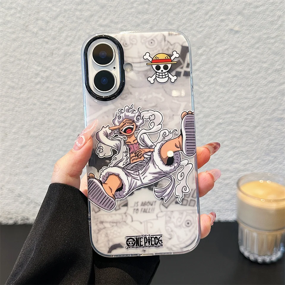 アニメ ワンピース ルフィ シリコン製スマホケース iPhone 11 12