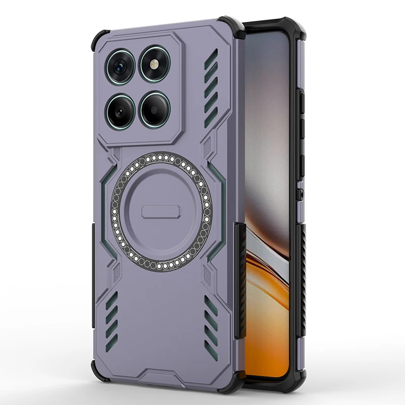 Magnetic Armor Case with Strong Magnet and Heat Dissipation