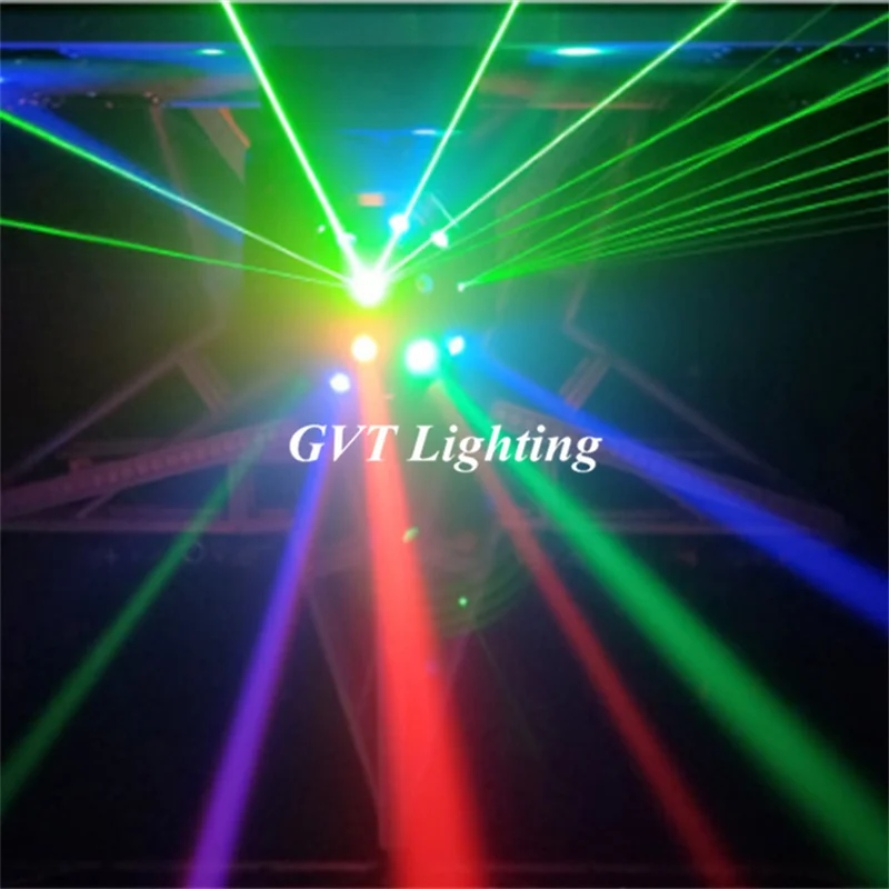 楽天 Beam 16 New Strobe Head Moving Led In1 3 Laser Green Red トイガン