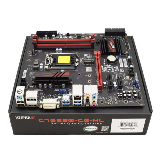 SUPERMICRO B250 B250M Motherboard C7B250-CB-ML Motherboard