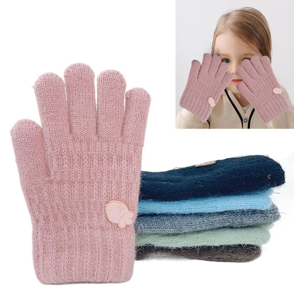 

Cold Proof Autumn Winter Gloves Ski Gloves Warm Windproof Children Baby Gloves Thickened Cute Warm Mittens Boys Girls