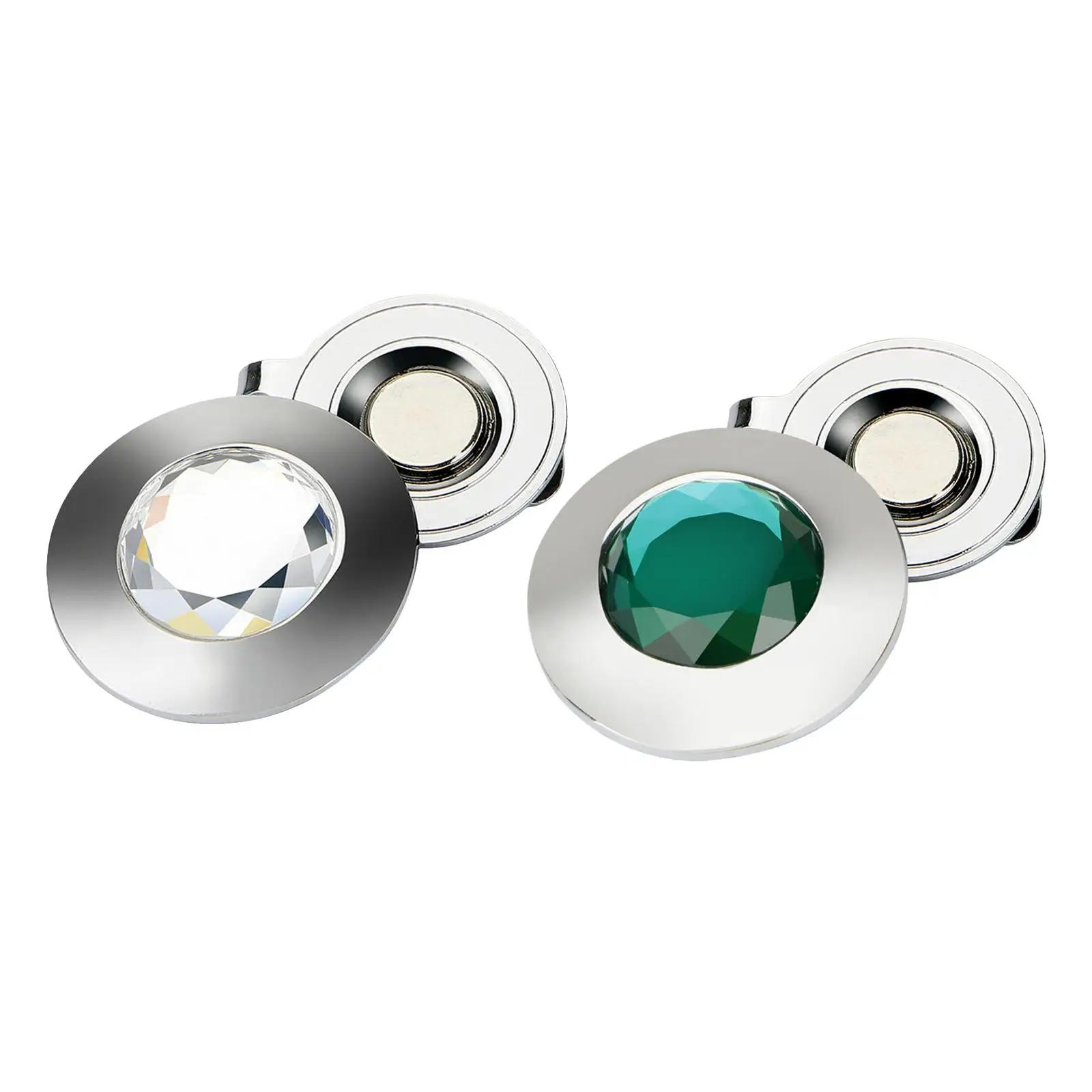 

Golf Ball Marker Golf Hat Clip Golf Putting Aid Ball Mark Cap Clip with Magnetic Ball Marker for Gift Adult Men Women Golfer