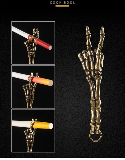 Porte-Cigarette avec anneau en métal pour femme et homme, Clip de fixation,  accessoire pour fumer, cadeau - AliExpress