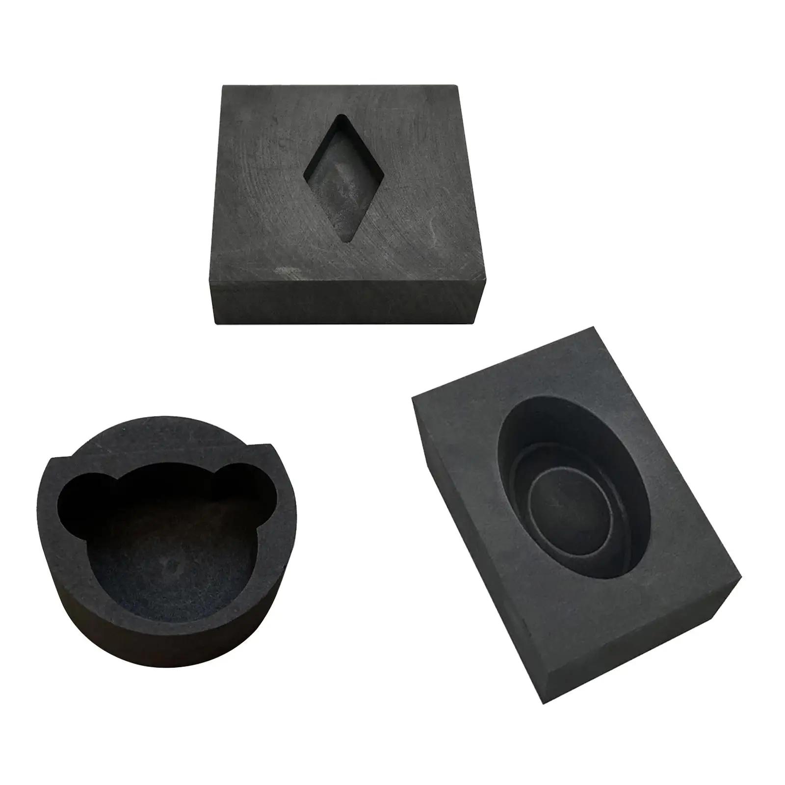 Lingotto, Crogiolo Per La Fusione Della Barra Di Scarto Di Raffinazione Della Colata Per Metalli Preziosi