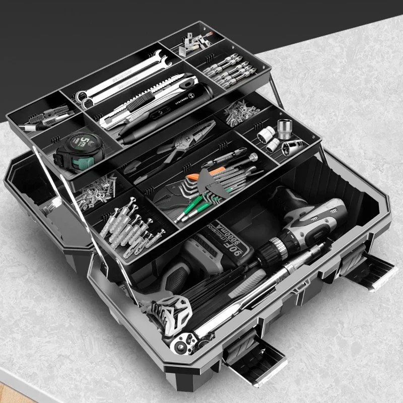 Multifunctional Folding Tool Storage Boxes Electrician Professional Repair  Tools Accessories Screwdriver Hardware Organizer Box - AliExpress