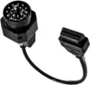 For BMW 20pin to OBD2 16pin connector cable OBD OBD2 adapter cable for BMW e36 e39 X5 Z3 scan tool cable 1