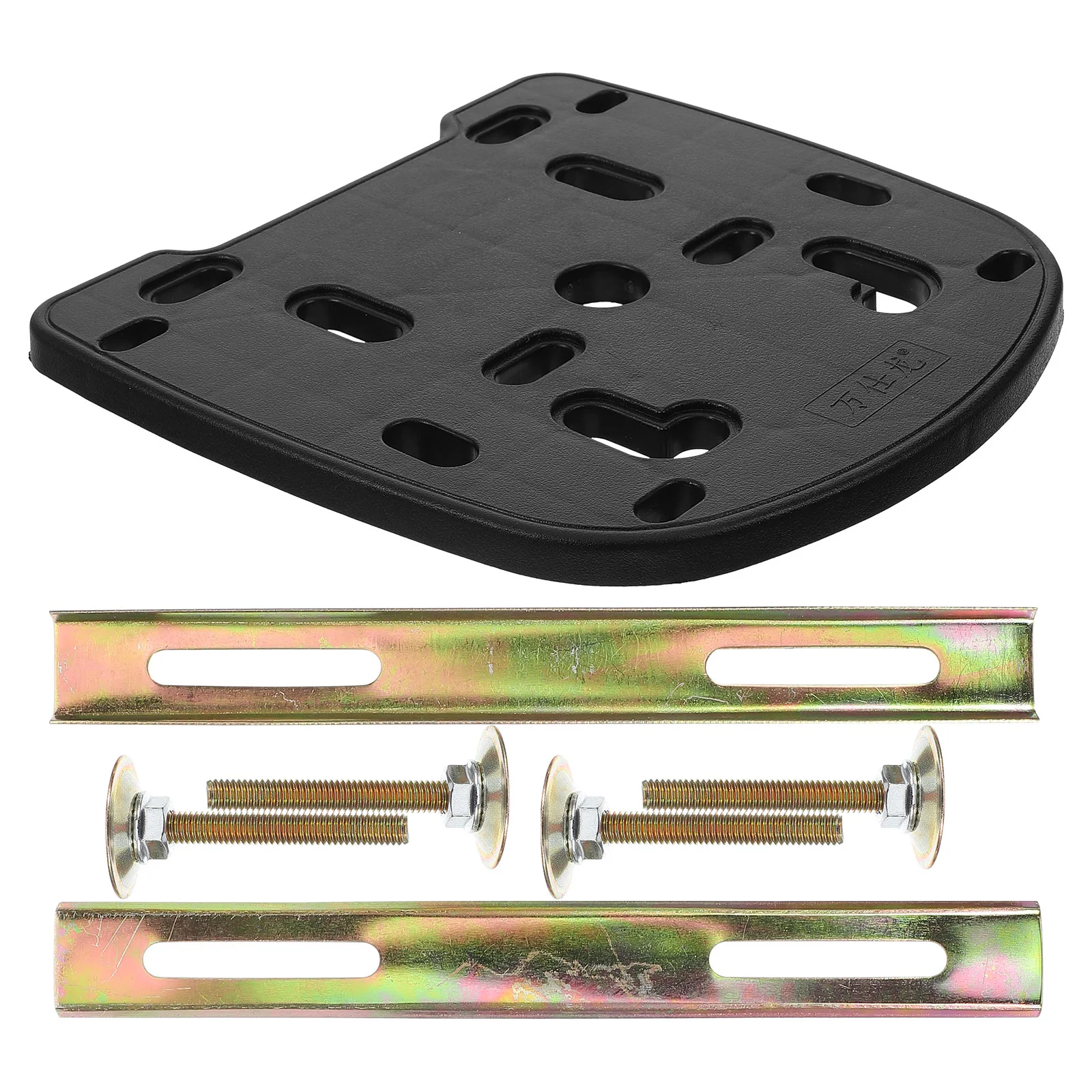 Car Trunk Floor Motorcycle Luggage loading Hardware back Rack Top Box Case Plate Pp Tail