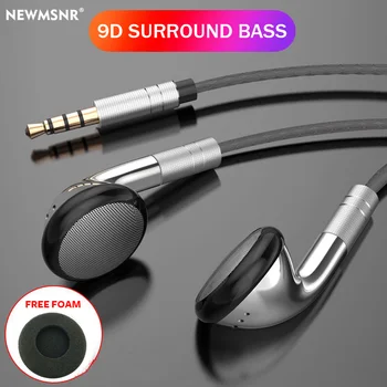 # Auricolari con controllo cablato da 3,5 mm Cuffie intrauricolari per IOS Android Auricolari Cuffie stereo Hi-Fi Sport Gamer Vivavoce con microfono HD