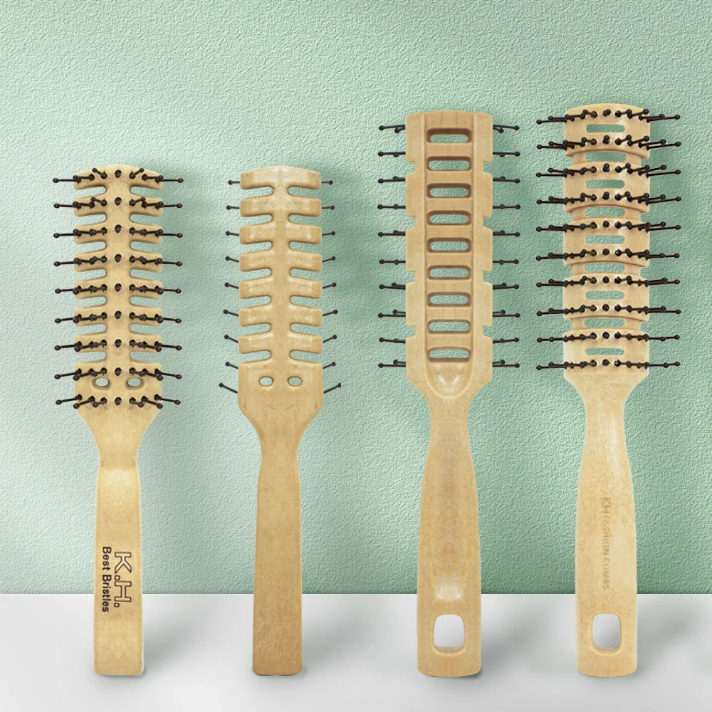 Salon Household Massage Ribs Hair Comb Scalp Barber Hair Styling Hair ...