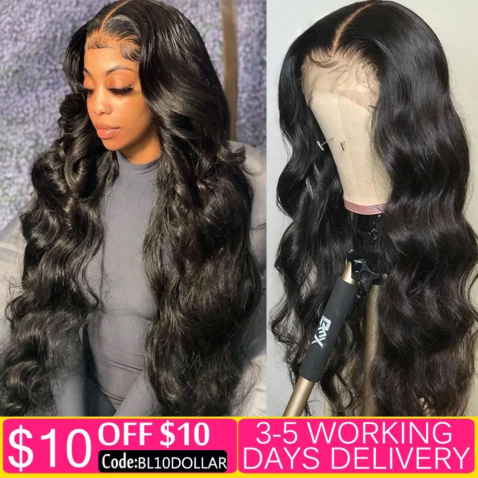 13x4 Hd Lace Frontal Wig 30 Inch Body Wave Lace Front Wig 180% Brazilian  Transparent Wet And Wavy Lace Front Human Hair Wigs - Lace Wigs - AliExpress