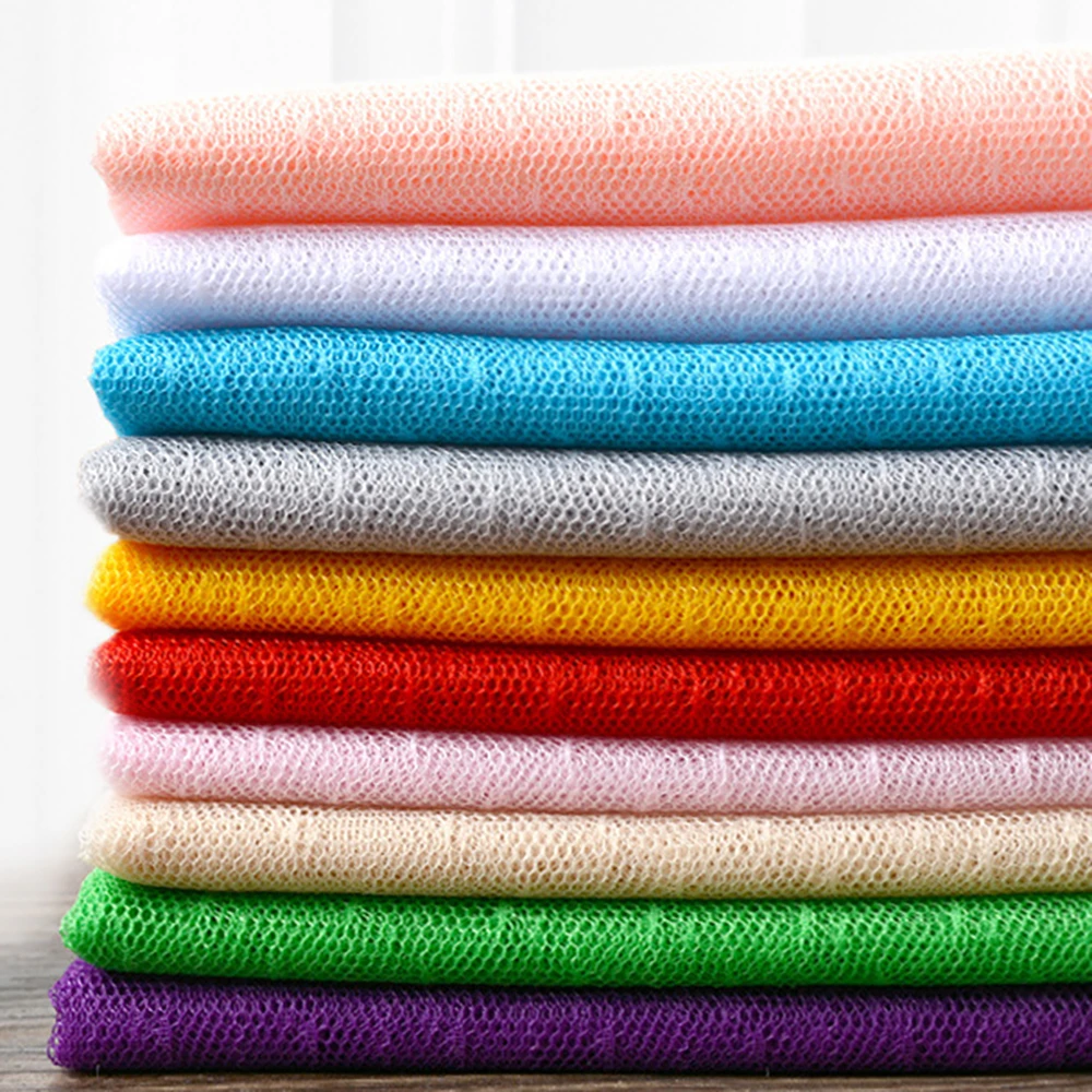 Chainho,Polyester Mesh Gauze Fabric,DIY Sewing Material,Suitable For Decorating Weddings,Parties,Birthdays,2 Sizes,WS2