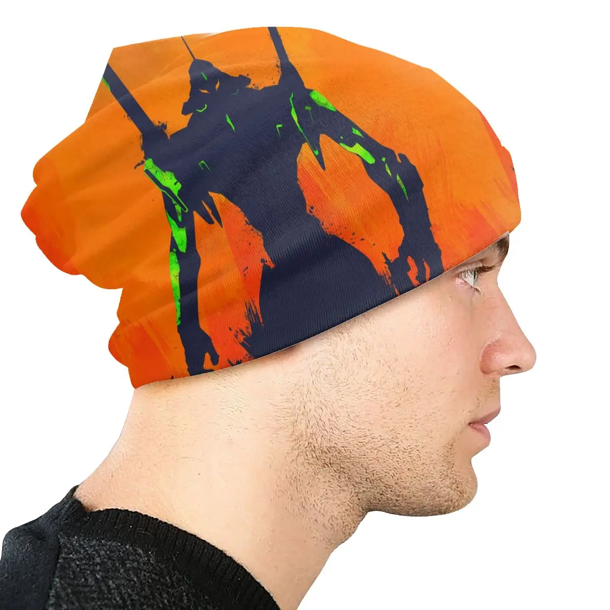 Retro Evangelion Bonnet Femme Hippie 
