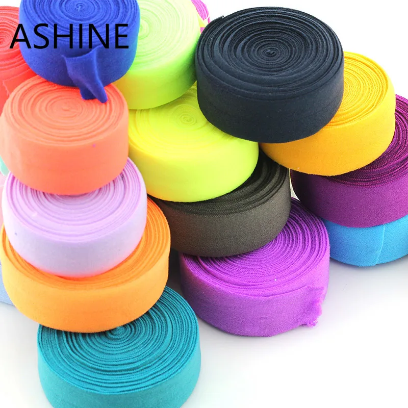 2cm Spandex Elastic Bias Binding Tapes Ribbon Patchwork Quilting Webbing  Trim Tape Hem Sleeve Dressmaking Sewing