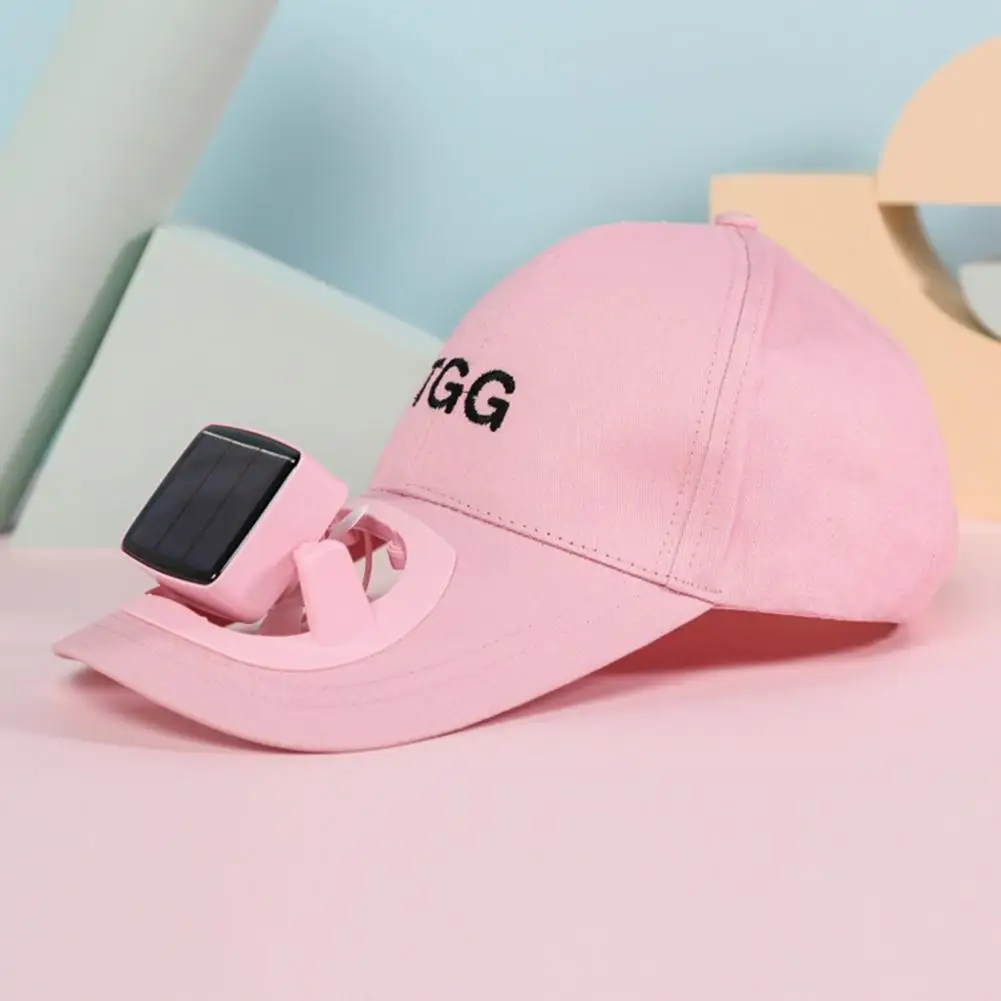 Chapeau de soleil pour hommes, pare-soleil refroidissant au vent fort, Protection solaire à Long bord, détachable, USB ou charge solaire, casquette de ventilateur, couvre-chef_voghion.com