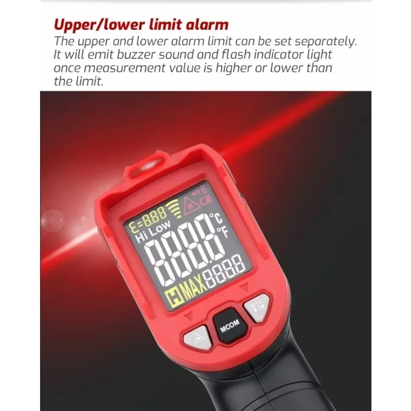 Portable Infrared Thermometer Handheld Digital Display