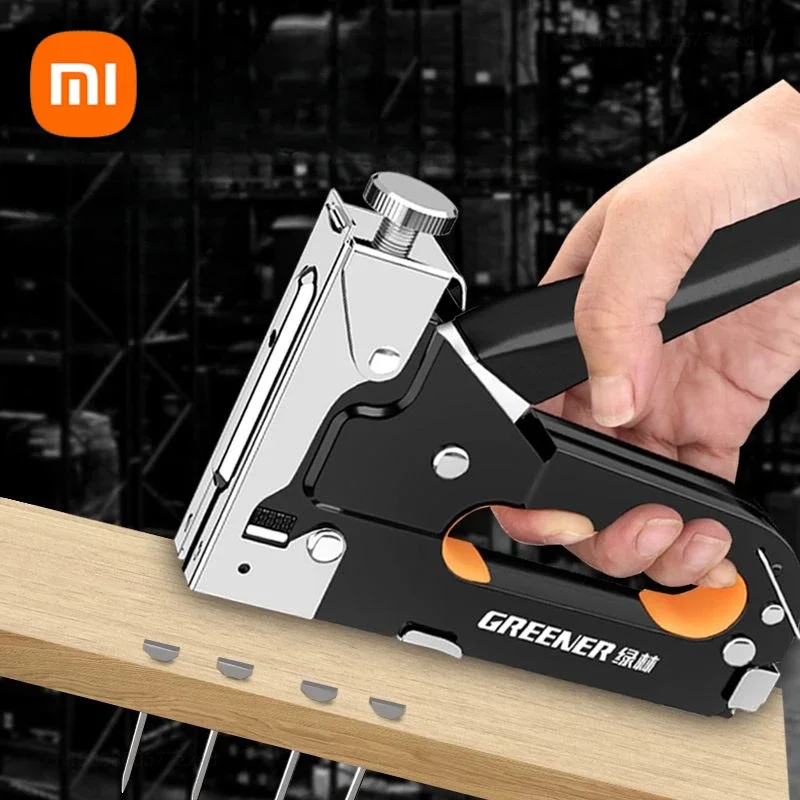 

Xiaomi GREENER Forest Nailing Gun Code Nailing Gun Driver Pneumatic Nailing Gun Woodworking Special Nail Door Nail Home Repair