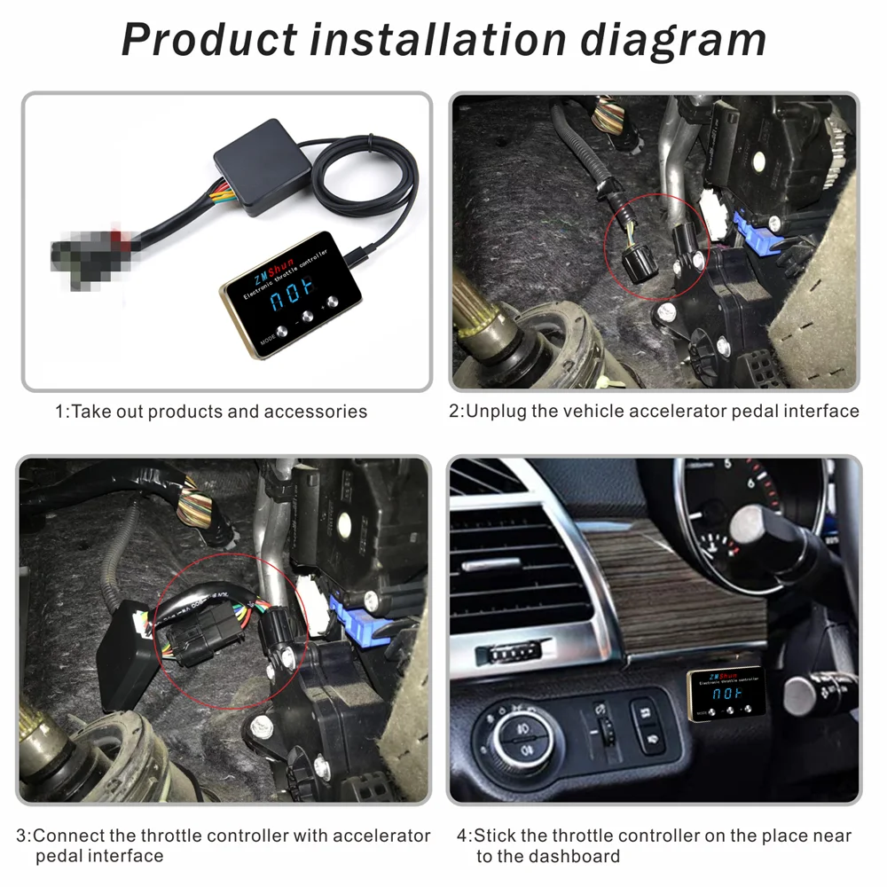 for BMW for MINI Upgrade Chip Smart Car Electronic Throttle Response Controller Strong Booster Racing Accelerator