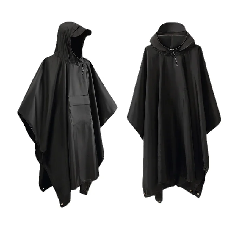 3 In 1 Outdoor Waterproof Raincoat Rain Coat Men Raincoat Women Awning From The Rain Motorcycle Poncho Picnic Mat