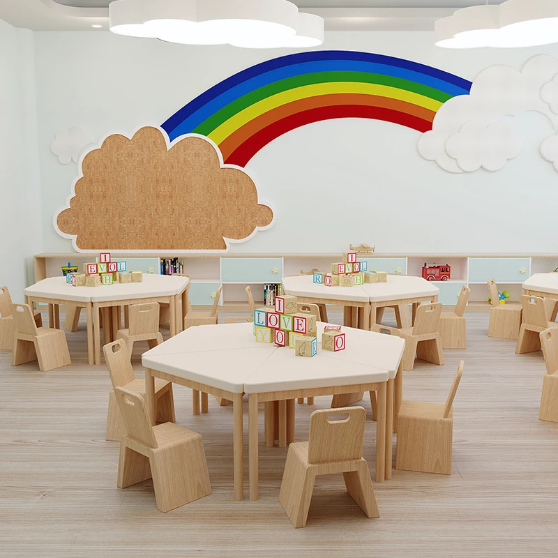 Children's Desk Kids Room Desks Table Chair Baby Furniture Tables Toddler Elementary School Table Pour Enfants Student Set