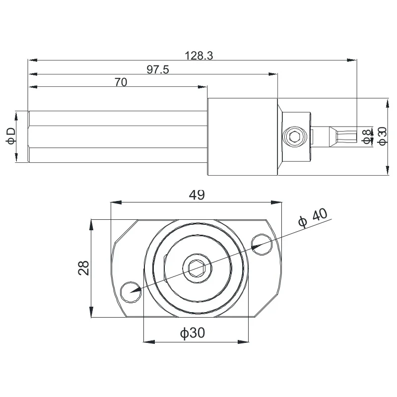 다목적 Swiss Lathe Rotary Broach 펀칭 툴 홀더로 다양한 기계적 호환성, 내구성, 효율성 확보