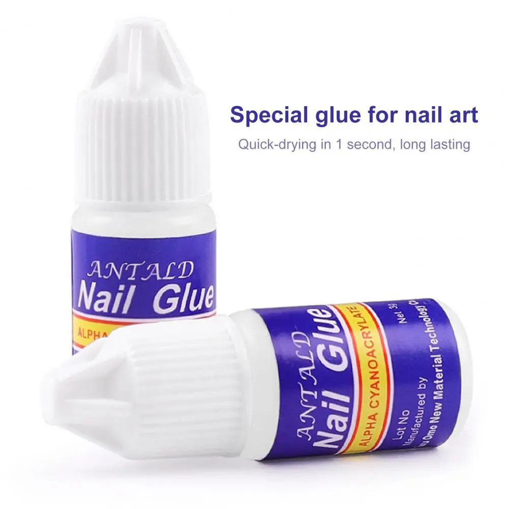 

Natural 3g Helpful Nail Art Tool Drilling Rhinestone Gel Harmless Nail Art Glue Lightweight for Girls