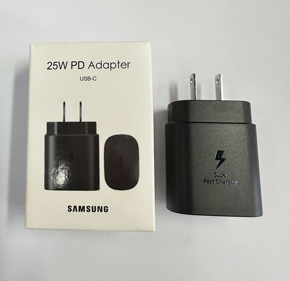 SAMSUNG 25W USB-C PD Fast Charging Adapter