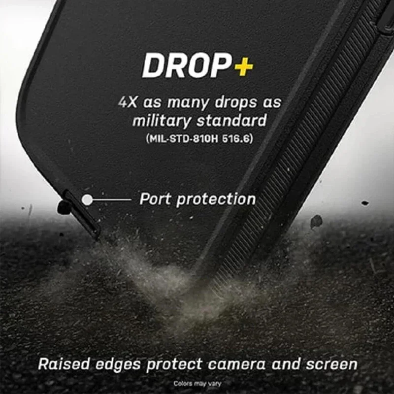 Dual Layer Heavy-Duty Shockproof Rugged Phone Case with Box
