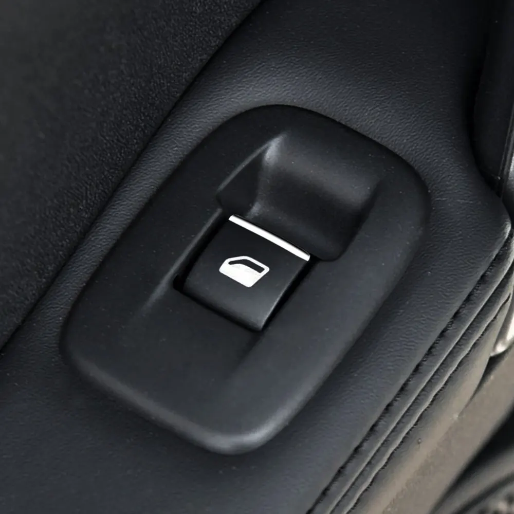 Car Windows Pannello Di Controllo Interruttore Manopola Copertura Trim Per Peugeot 2008 208 2014 - 2023 Accessori Abs Chrome 7 Pz/Set