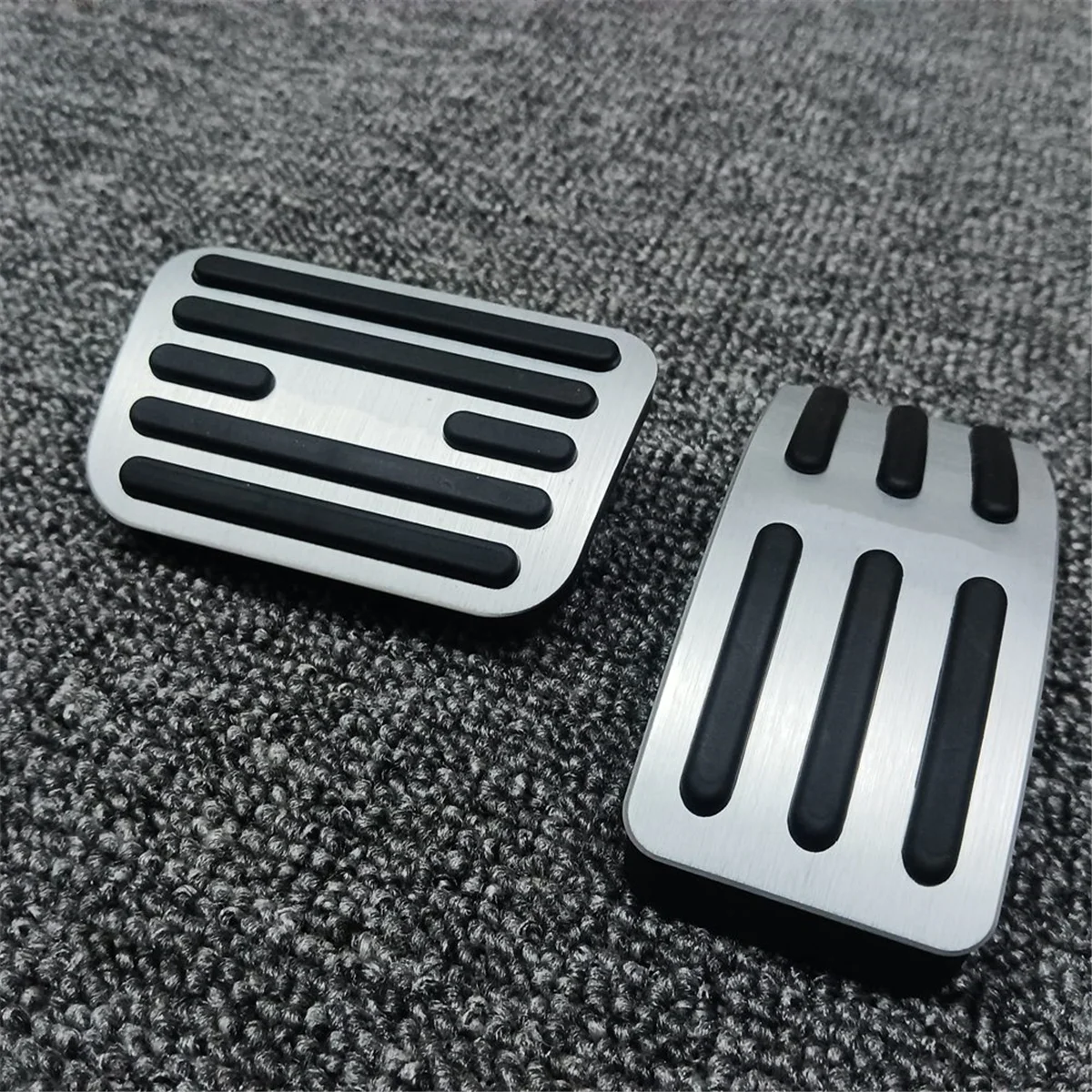 For BYD Shark 6 Aluminum Accelerator Pedal Brake Non-Slip Mat Cover Car Sport Interior Accessories