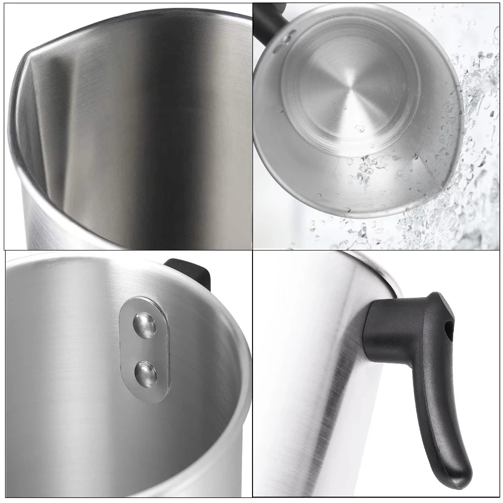 Candle Making Tools 3L Candle Making Wax Melts Pot Stainless Steel for DIY Incense Soap Resin Home Baking