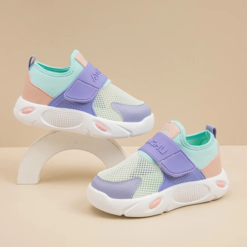 Mesh Kids Sneakers for Boys Girls Summer Walking Shoes