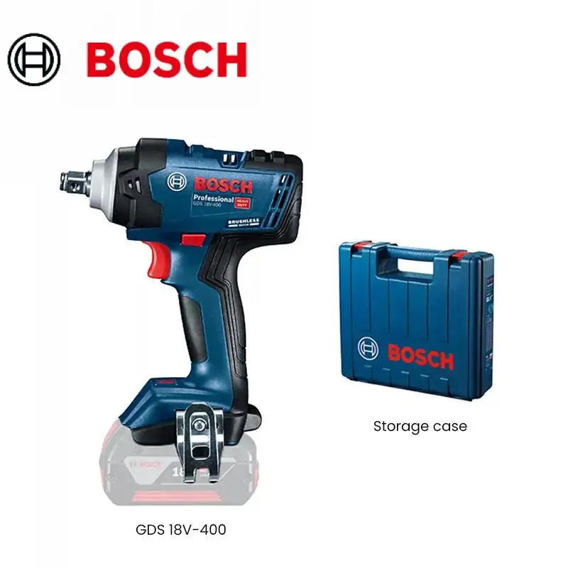 Bosch Electric wrench GDS Electric Drill Cordless Impact Drill Heavy Duty Motor ABR System Brushless Electric Drill Power Tools