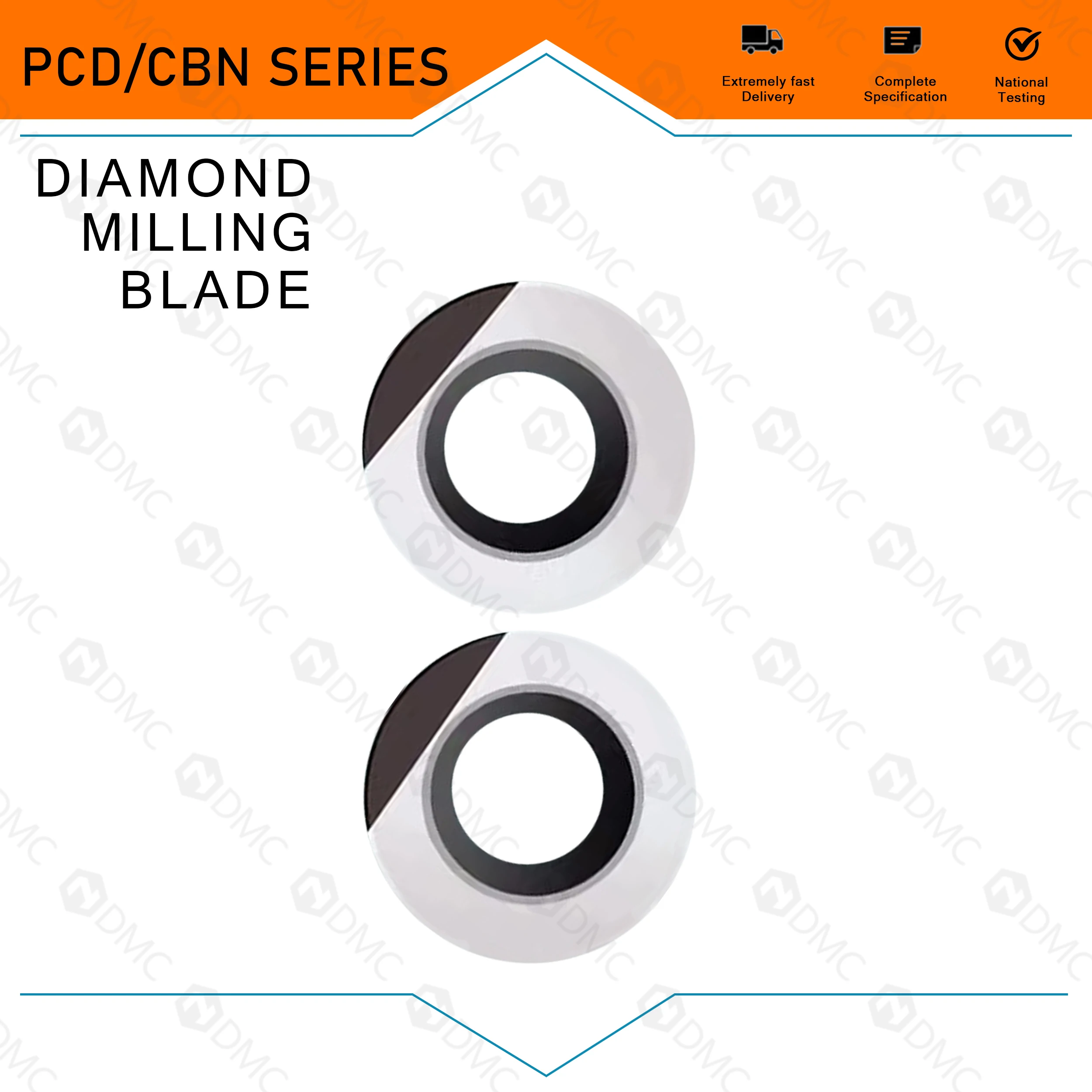 

High-quality Diamond RPMT10T3 PCD CBN Cubic Boron Nitride Blade For Quenched Steel And Copper Aluminum CNC Lathe R5 Round Blades