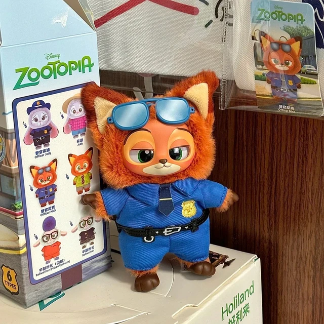 Miniso Zootopia Blind Box Cute Nick Judy Action Figure Zootopia
