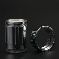 Zhang Ji LED อุณหภูมิ 3 สี Light-up ก๊อกน้ําห้องครัวห้องน้ํา Glow ก๊อกน้ําประหยัดน้ํา Aerator TAP หัวฉีดฝักบัว 2