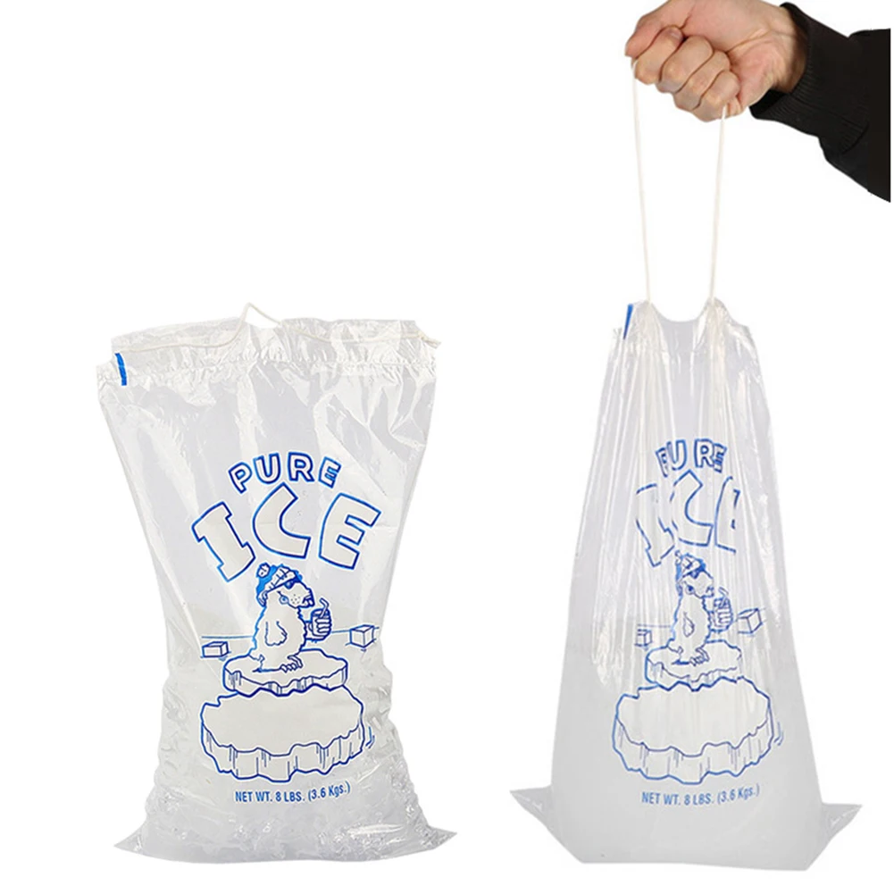 

Drawstring Design Heavy Duty And Unbreakable Clear Printed Design Drawstring Design Multi Use Transparent Cube Holder