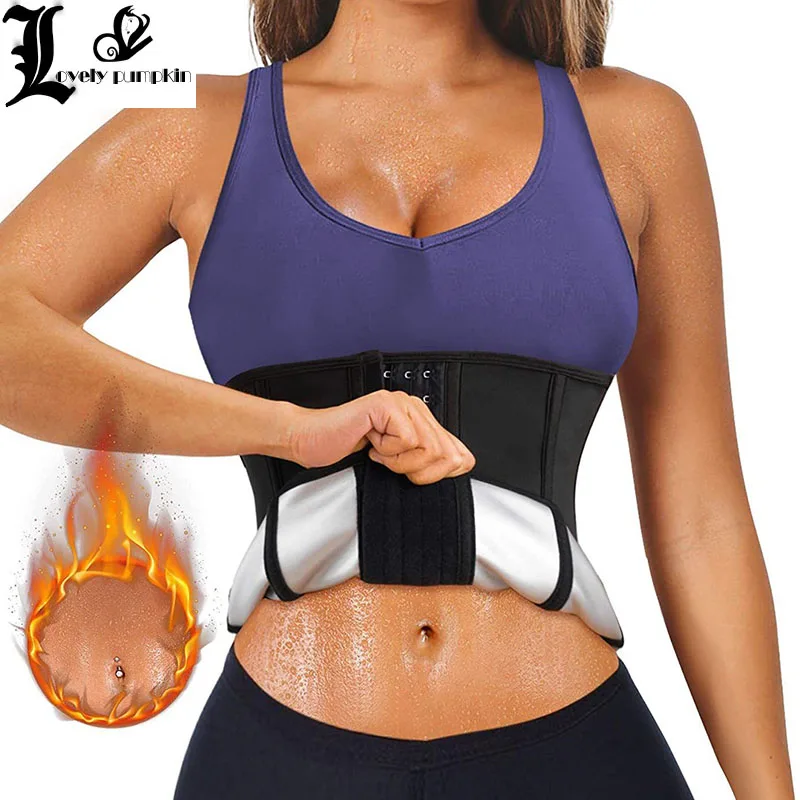 

Women Waist Trainer Trimmer Corset Weight Loss Tummy Wrap Workout Belt Sweat Belly Band Sports Girdle Sauna Suit