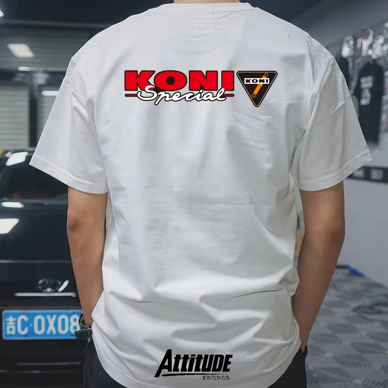 Attitude Modified Car Short-sleeved T-shirt Suitable for Koni Anti-shock Heavy