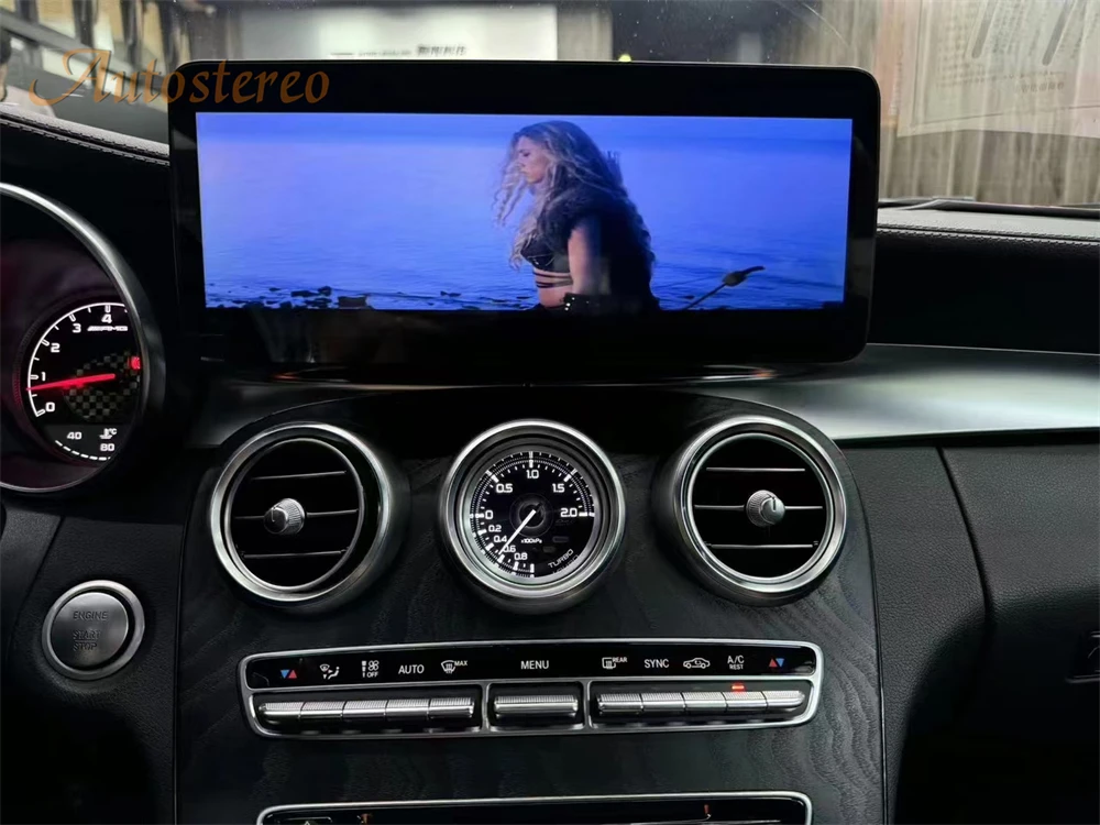 Ultra Dual BT Carplay 4G Android 14 For Mercedes Benz C Class W205 GLC X253 2015
